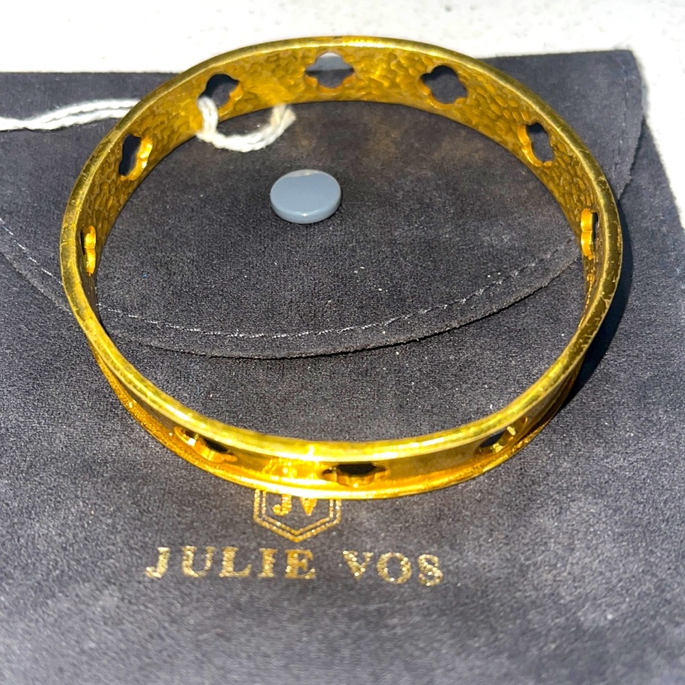 Julie Vos 24k gold bracelet